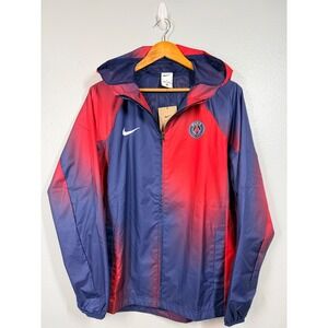 NEW Nike PSG Paris Saint-Germain Water Repellent Hooded Jacket Men's Medium